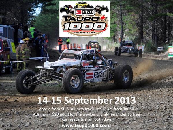 2013 ENZED Taupo 1000 breaks all entry records